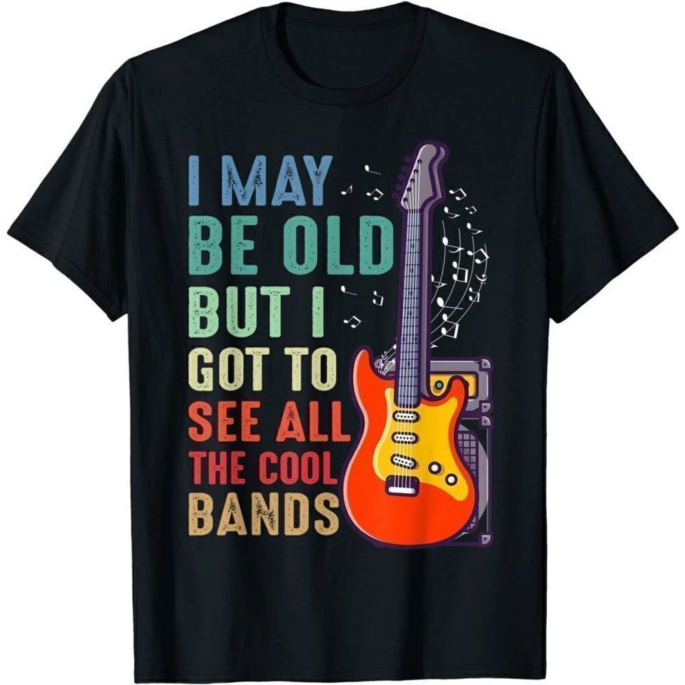 Old But Saw Cool Bands Music Fan Graphic Unisex T-Shirt